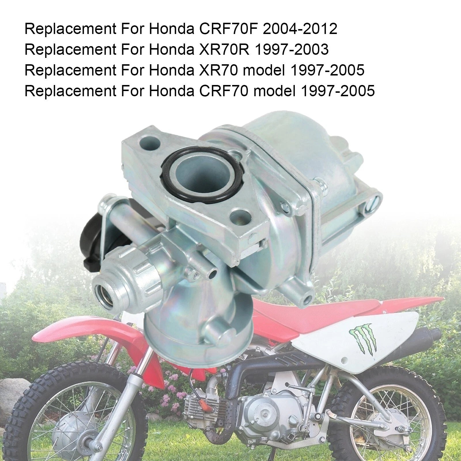 Carburetor & Air Filter Assembly for Honda XR70R CRF70F (1997-2003)