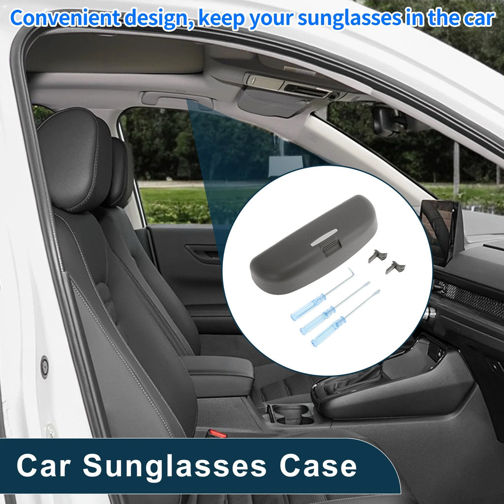 Sunglasses Case for Audi Q3 (2013–2021) Eyeglasses Holder Storage Box Dark Grey