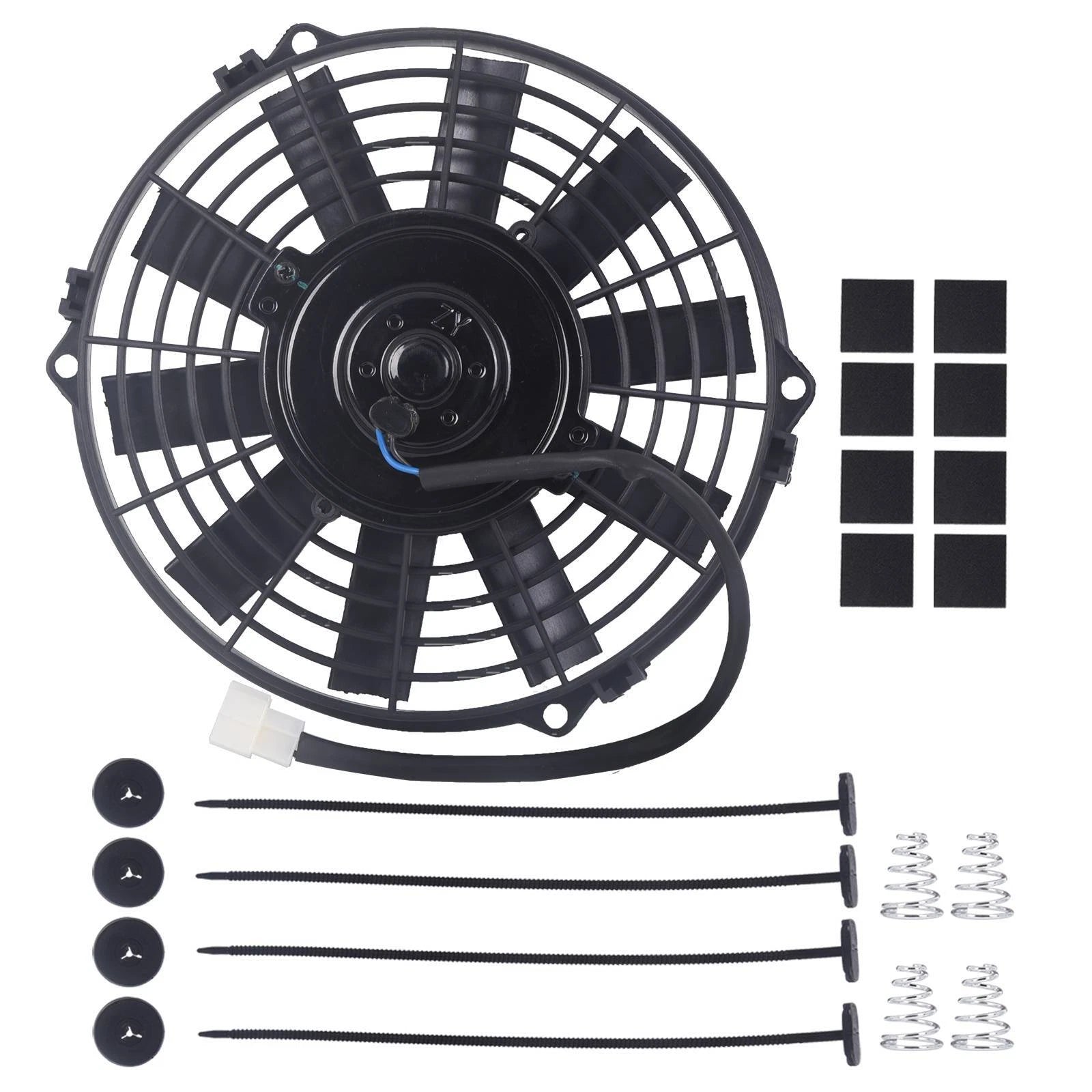 9'' Electric Radiator Cooling Fan Mount Kit Universal