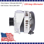 Alternator for Chevrolet Express 2500 3500 GMC Sierra 3500 HD (2015–2020)