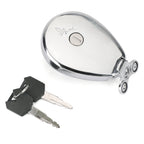 Fuel Gas Tank Cap Key for Kawasaki ZR1100 BJ250 VN1500 ZL600 Vulcan 400 500