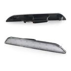 2X Clear Rear Bumper Reflectors for Ford Mustang (2015–2023)