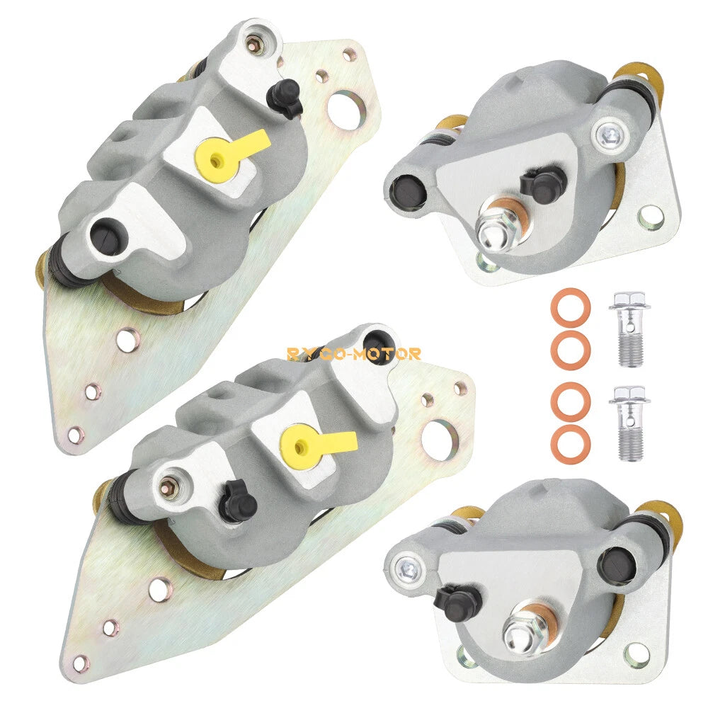 Front & Rear Brake Calipers for Polaris Ranger XP 1000 (2017) #1912255 #1912256