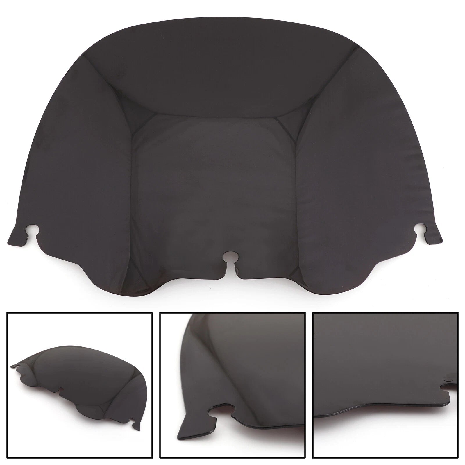 13" Windshield for Harley Touring Street Glide Ultra Classic Trike (1996–2013)