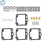 Set of 4 Carburetor Repair Kits for Yamaha XJ700/XJ750/FJ1100/FJ1200 (1985–1990)