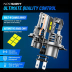 H4 9003 6500K 130W 30000LM LED Headlight Bulbs Kit for Car