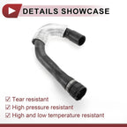 Radiator Coolant Hose 3.0L L6 for BMW 528i (2011) Rubber Black