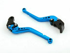 Long Brake Clutch Levers for Ducati Scrambler (2015–2016) Blue T9