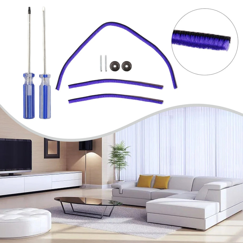 2X Rollers for Dyson V6 (2015–2019) - Soft Plush Strips