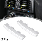 2pcs AC Air Vent Outlet Tab Clip Chrome for BMW X5 F15 X6 F16 (2014–2018)