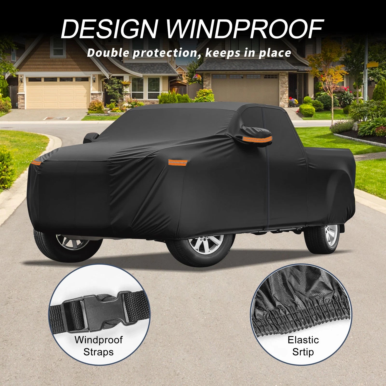 Waterproof Aluminum Film Car Cover for Honda Ridgeline (2006–2023)