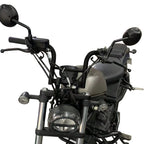 Black Ape Hanger Handlebar for Honda Rebel 300 CMX300 (2017-2024)
