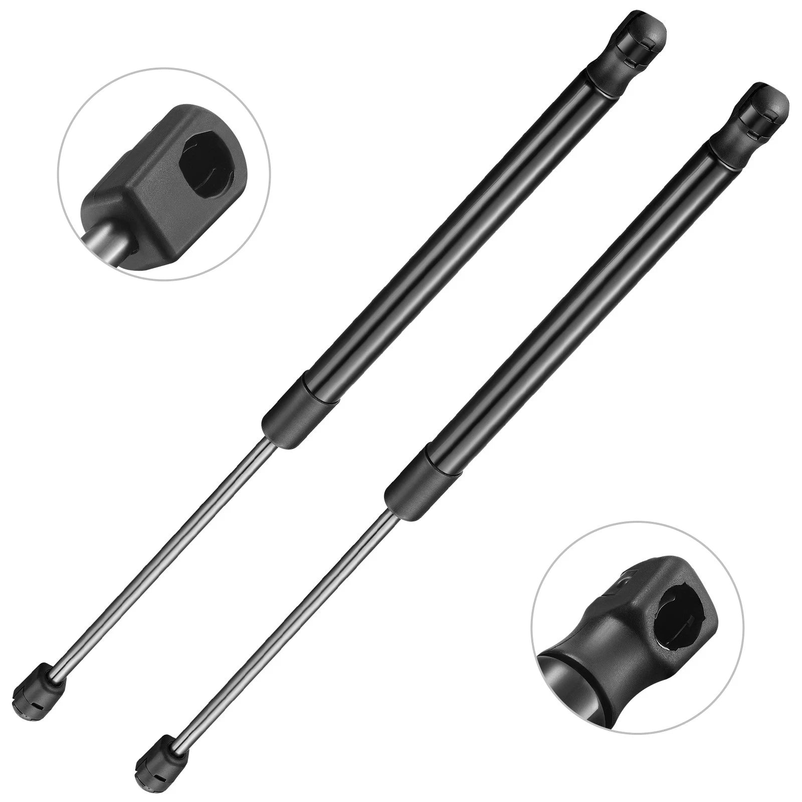 2X Gas Struts 18.00 Inch 60lbs 265N for Leer Camper Shell (SE180P60)