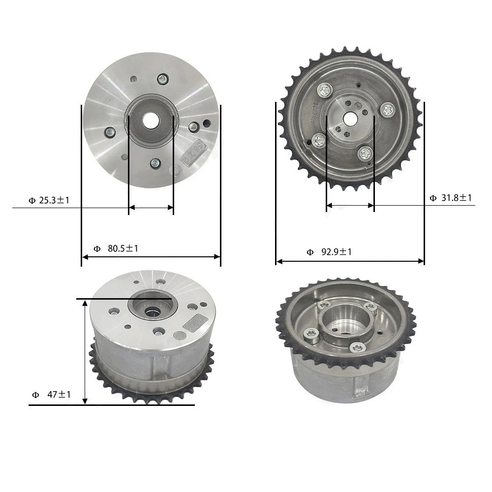 CVVT Timing Camshaft Gear for Hyundai Elantra Kona Sonata Tucson (1.6L)