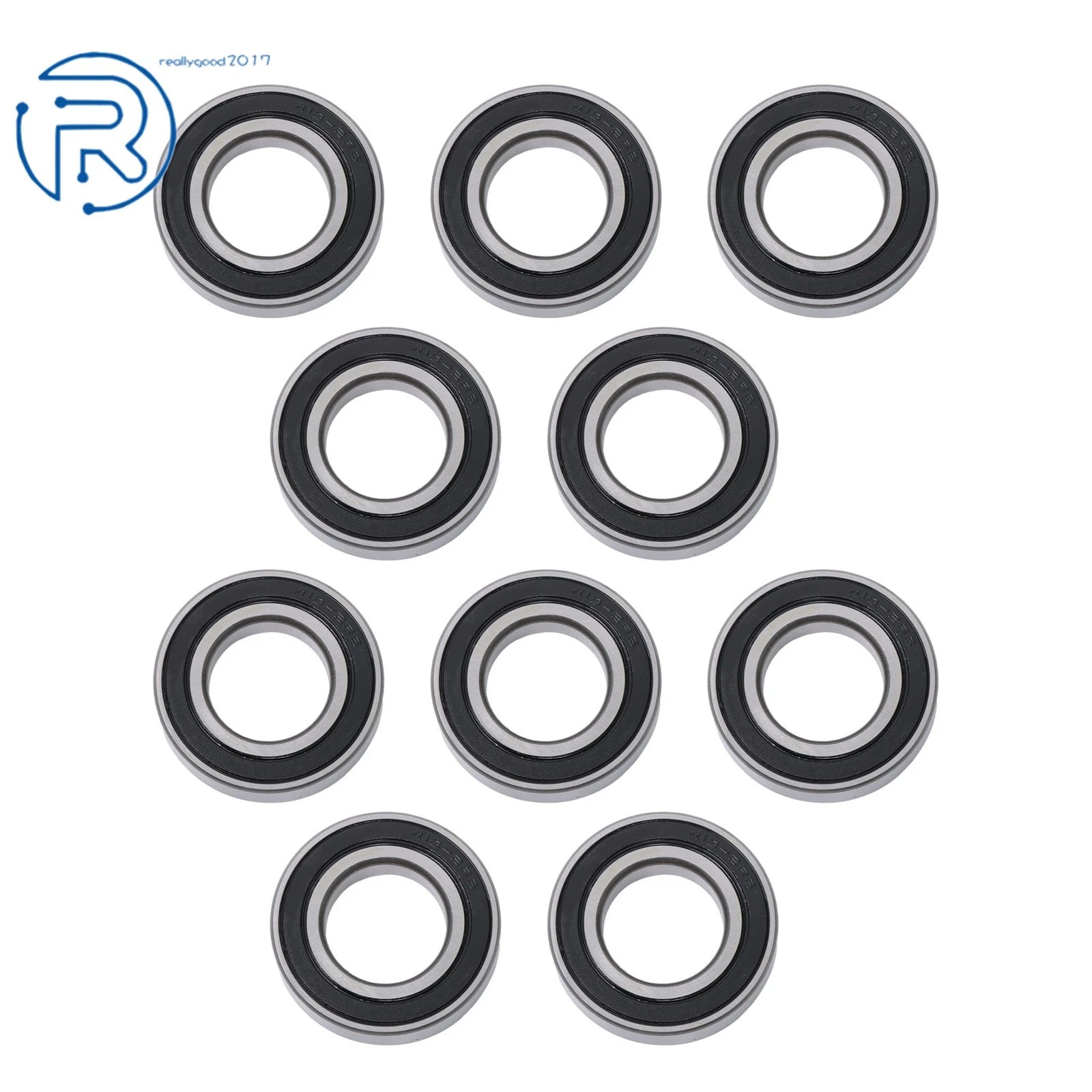 10X R18-2RS Double Rubber Seals for Deep Groove Ball Bearing (1-1/8" × 2-1/8" × 1/2")