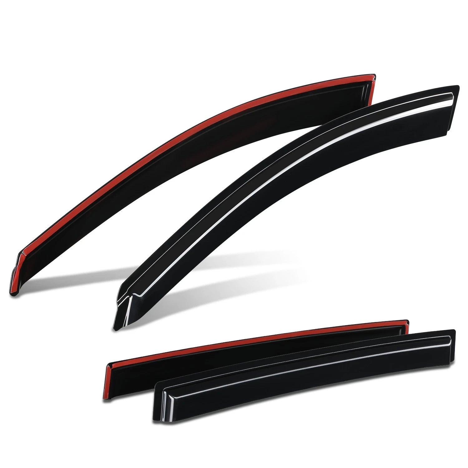 4-Piece Wind Rain Side Window Visors for Honda Odyssey (2011–2017)