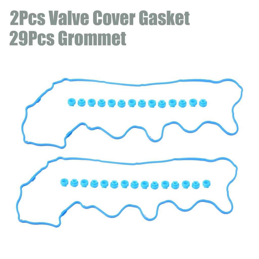 Set of 1 Valve Cover Gasket for Ford Mustang (2007–2010) VS50687R Rubber Blue