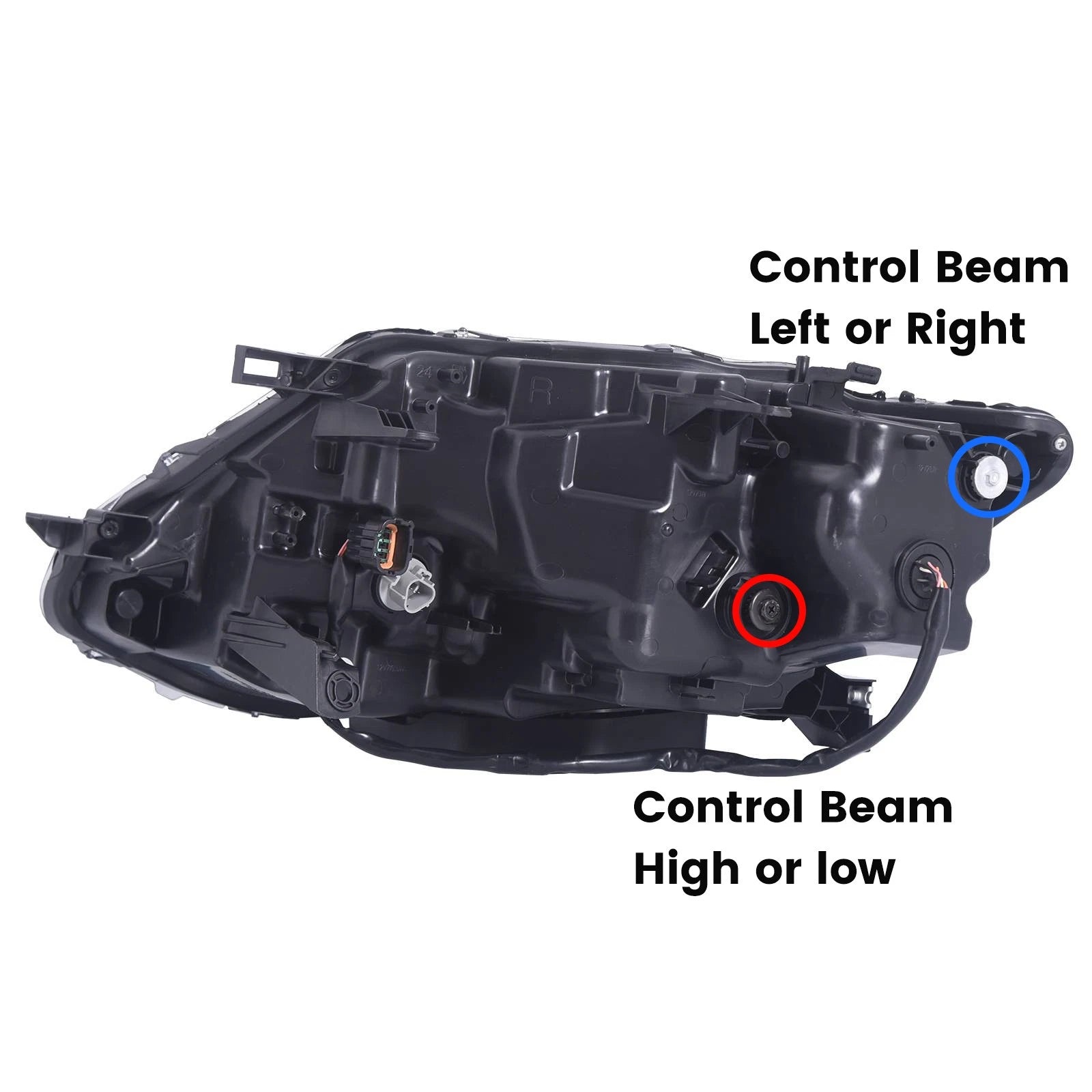 LED Headlight Assembly for Nissan Rogue (2014-2016)