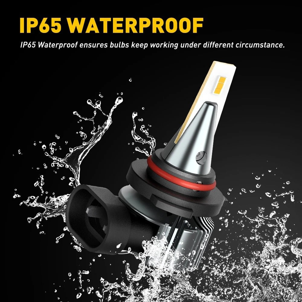 2X H10 9145 9140 30W LED Bulbs for Fog Lights (3000LM)