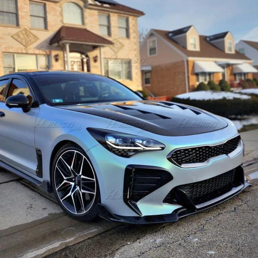 Blade Trim Cover Front Bumper Side Vent Grill for KIA Stinger (2017–2023)