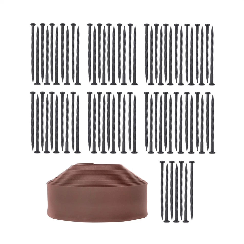 L-shaped Lawn Edging Kit for Garden (No Dig)