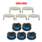 Trimmer Spool Line + Cap Cover for RAC124 OLT1831S RLT1830H13 OLT1831