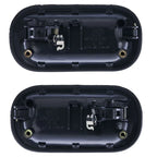 Door Handle Outer Set of 2 Black Front L+R for Mitsubishi Canter (1995–2005)