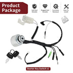 Starter Key Switch Assembly for Honda GX610 GX620 GX670 (1998–2012)