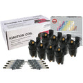 Set of 8 Ignition Coils & NGK Laser Iridium Spark Plugs for V8