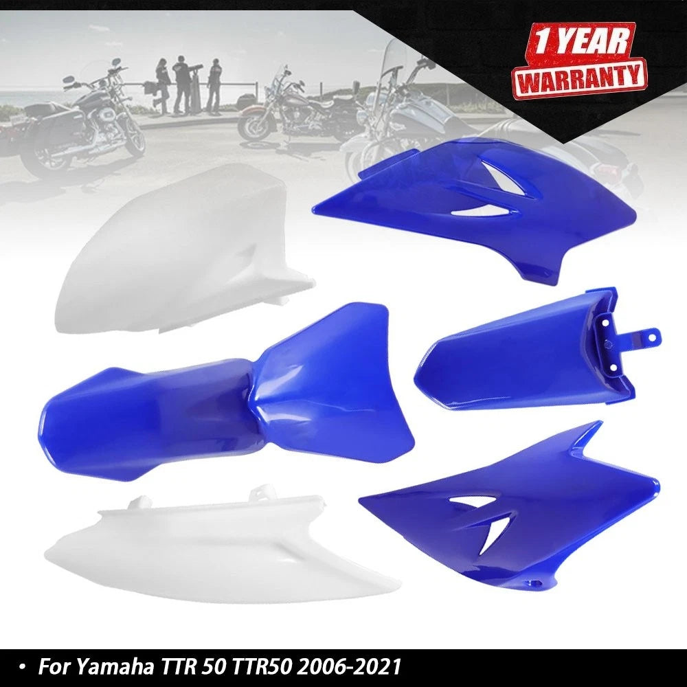 ABS Plastic Fender Kit for Yamaha TTR50 (2006–2021)