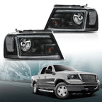 LED DRL Headlights for Ford F150 Lincoln Mark LT (2004–2008)