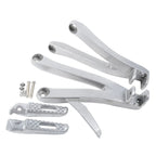 Rider Driver & Passenger Footrests Footpegs for Honda CBR600RR (2007-2025)