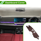 Dashboard Cover for BMW X1 (2016–2019) Dash Mat Carpet Brown