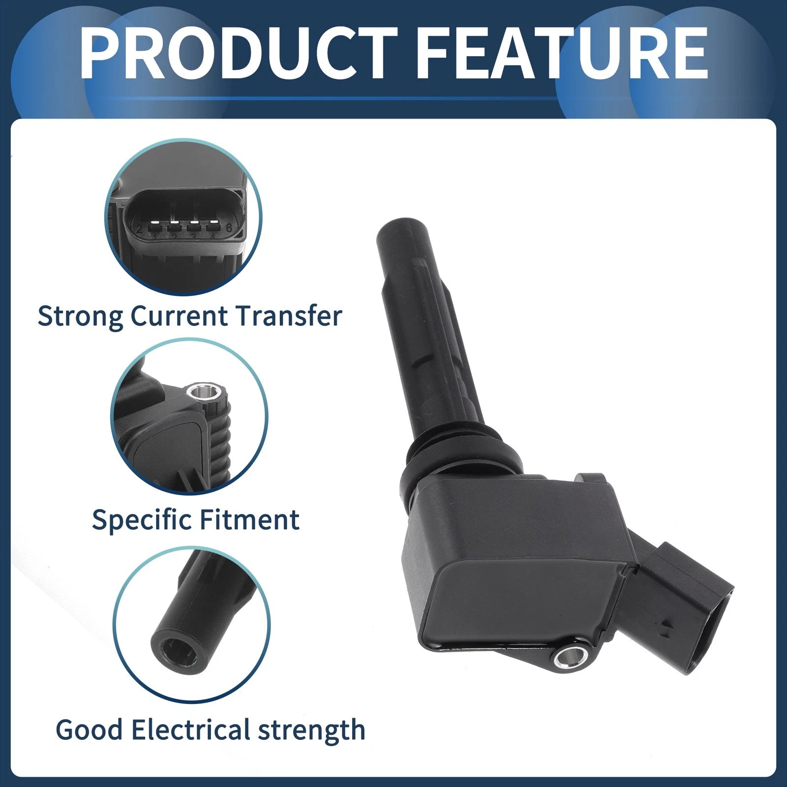 Ignition Coil Pack No. 04C905110L for Audi A3 Sportback (2016–2018)