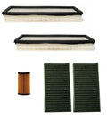 ACDelco Pro Engine Oil Air Carbon Cabin Filter Kit for Mercedes W164 W251 (2006–2015)