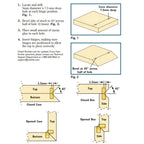 20Pcs Brass Barrel Hinge for Jewelry Box (Concealed, Invisible)