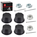 Front Rear Wheel Center Cap w/ Nut Pin for Honda Rancher 420 TE/TM (2007–2013)