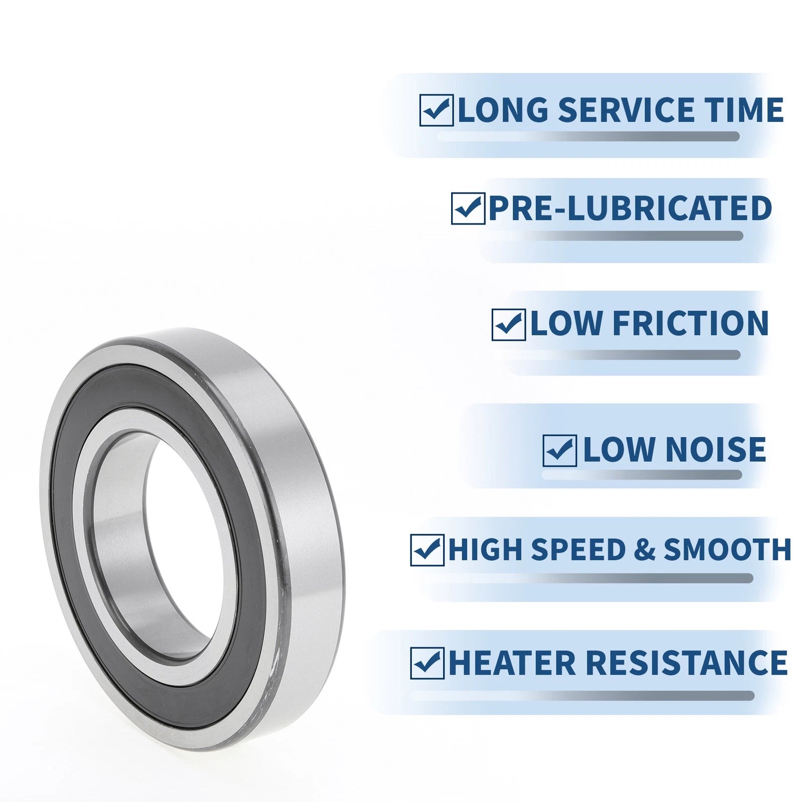 Deep Groove Ball Bearing P5 for Scooter Skateboard (1 Pc) 65x120x23mm