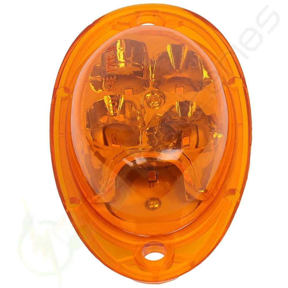 10x Amber LED Side Marker Turn Signal Lights for Freightliner Cascadia (2010–2023)