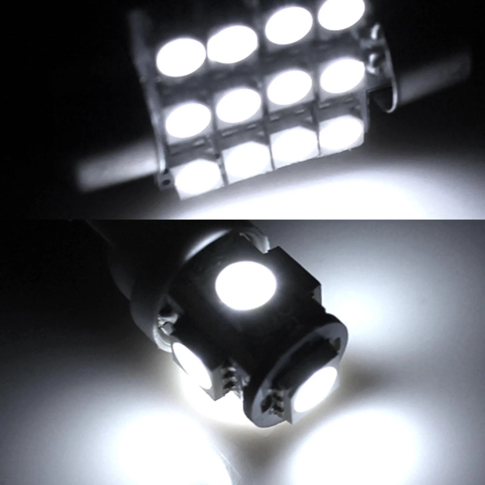 12PCS White LED Dome Light Kit for Nissan Rogue (2008–2013)
