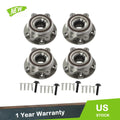 Set of 4 Front Rear Wheel Hub Bearing Assembly for Audi A4 A5 A6 Q5 S4 S5 (All Models)