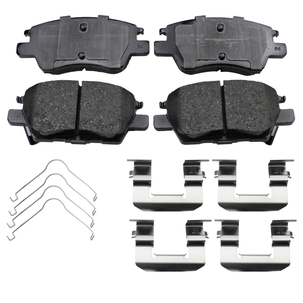 DuraGo Front Rotor & Akebono ProACT Ceramic Brake Pad Kit for Bolt Cruze Volt (2011–2019)