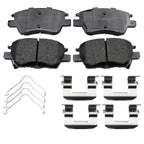 DuraGo Front Rotor & Akebono ProACT Ceramic Brake Pad Kit for Bolt Cruze Volt (2011–2019)