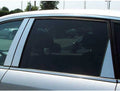 6pc. Luxury FX Chrome Pillar Post Trim for 2008-2009 Saturn Vue