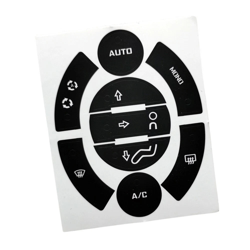 AC Control Button Repair Decal for Peugeot 308/3008/5008 (2014–2023)