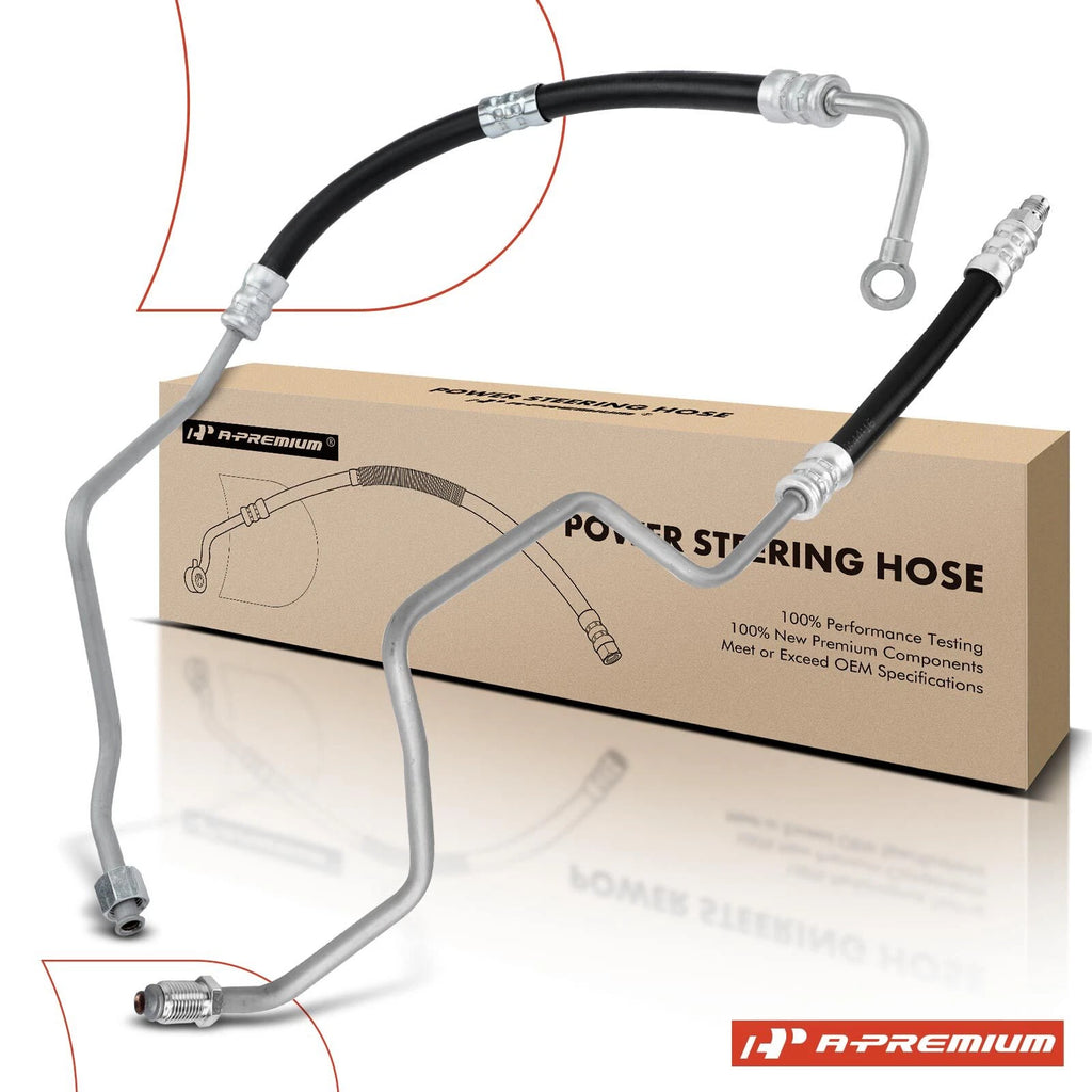 2X Power Steering Pressure Line Hose for KIA Sephia (1998–2001)