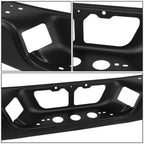 Rear Bumper Face Bar for Toyota Tundra (2007–2013) Black Steel