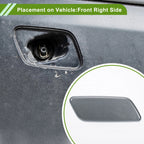 Front Right Washer Nozzle Cover Cap for Toyota Prado (2012–2015) 8504460180 Gray