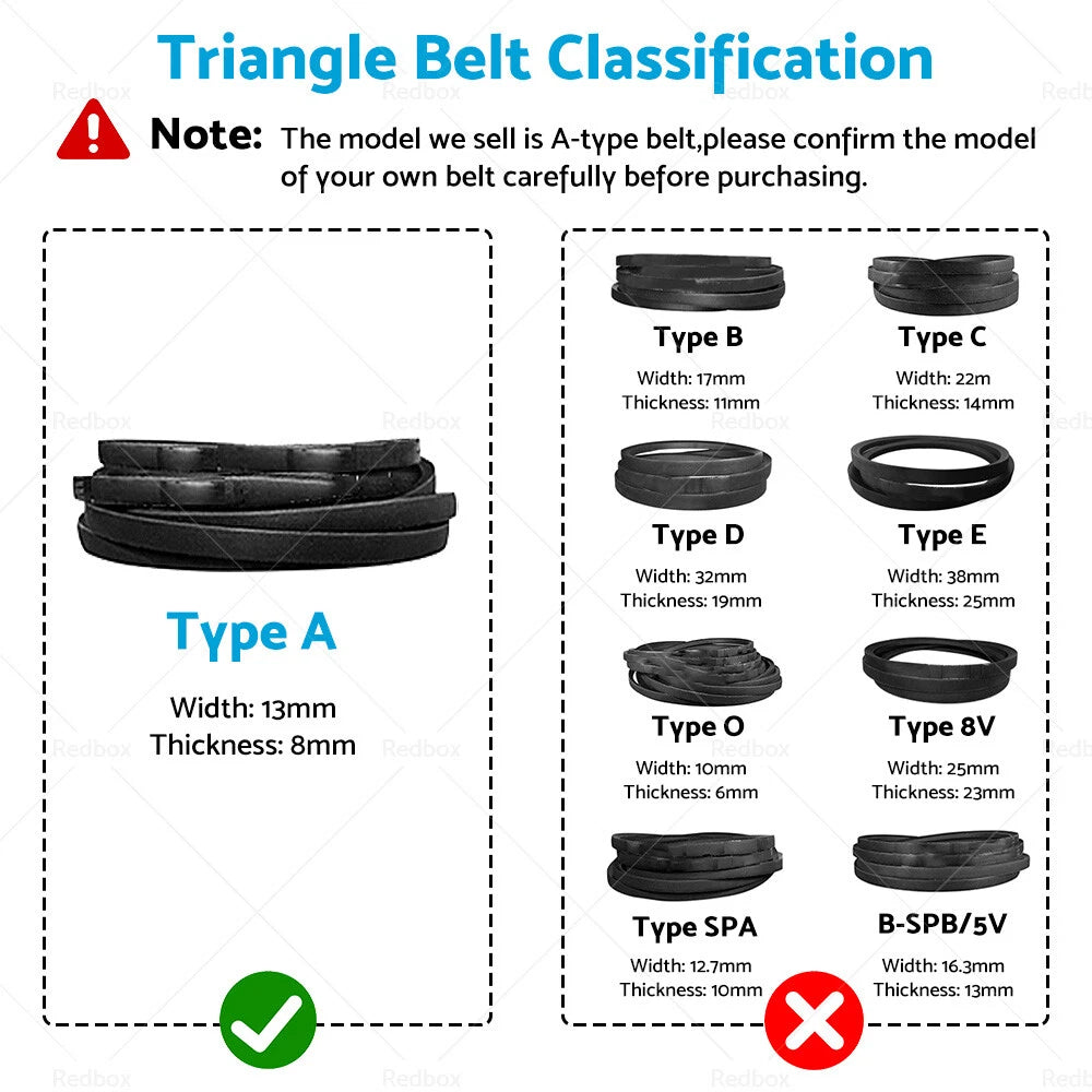 Blade Belt for Husqvarna LT130 42" Cut (Ref. 532144959)