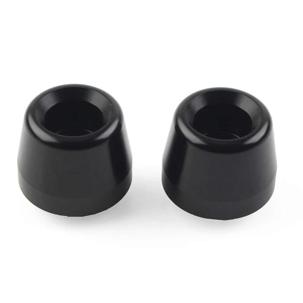 2 Pcs CNC Handlebar Grips Bar End Slider Cap for Yamaha YZF-R1 (2015–2017)